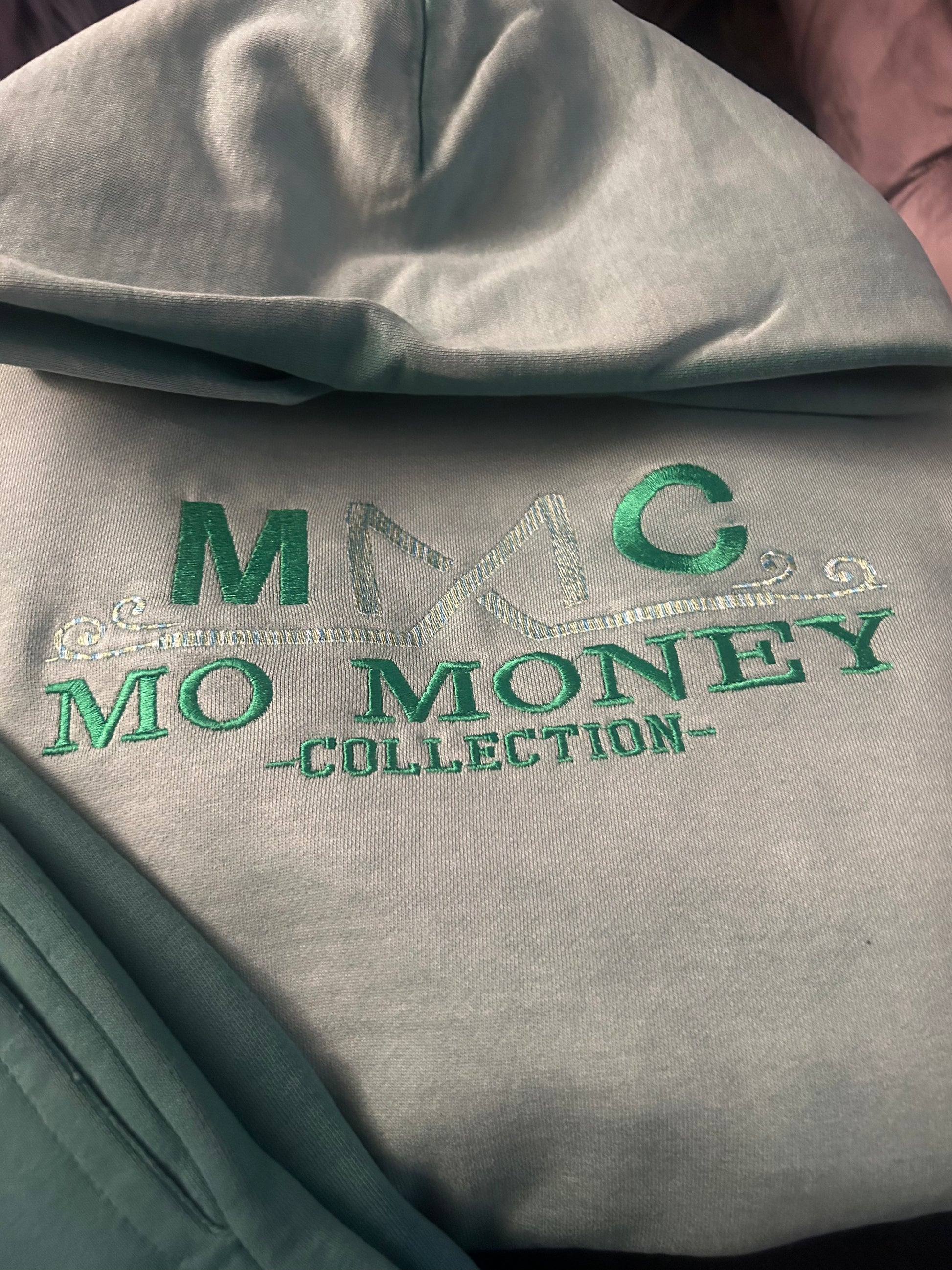 Mo Money Collection Embroidery Hoodie